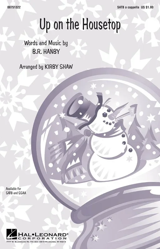 Up On The Housetop SATB (Octavo)