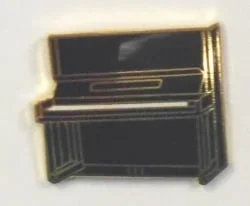Upright Piano Pin – Black
