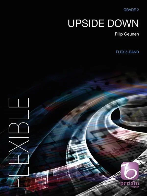 Upside Down 5 Part Flex Band Score/Parts Book