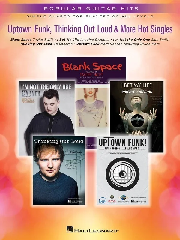 Uptown Funk Thinking Out Loud and More Pgh (Softcover Book)