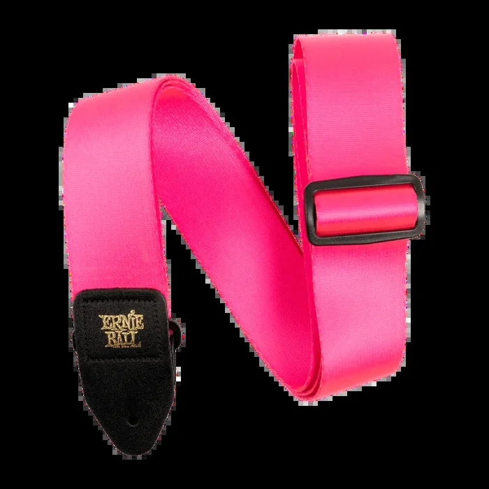 used Ernie Ball Neon Pink Strap – B stock