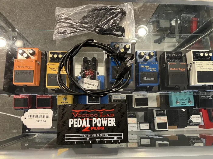 Used Voodoo Lab Pedal Power 2 Plus pedalboard power supply