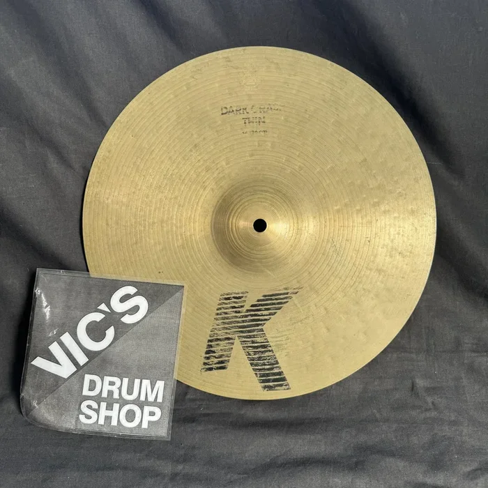 Used Zildjian 14″ K Dark Crash Thin, 772g