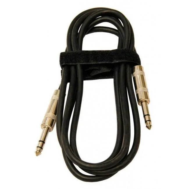 UXL USJ-2 Stereo Patch Cable Speaker Lead 2m 6.5ft Jack to Jack USJ2