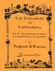 Vals Venezolano and Contradanza – Alto (or Baritone) Sax and Piano