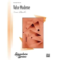 Valse Moderne – Piano
