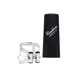Vandoren M|O Clarinet Ligature with Plastic Cap – Pewter Finish