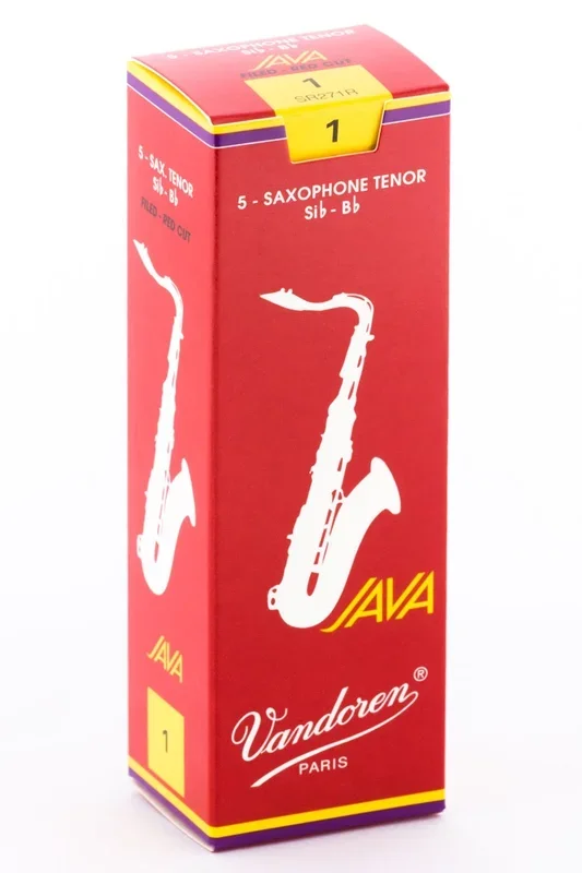 Vandoren Tenor Sax Reed JAVA ‘Red Cut’ 5 Pack