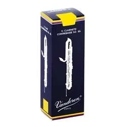 Vandoren Traditional Contrabass Clarinet Reeds – Strength 4 Box of 5