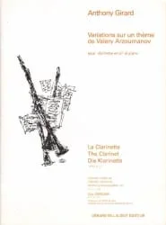 Variations on a Theme by Arzoumanov – Clarinet and Piano