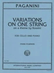 Variations on One String – Cello and Piano