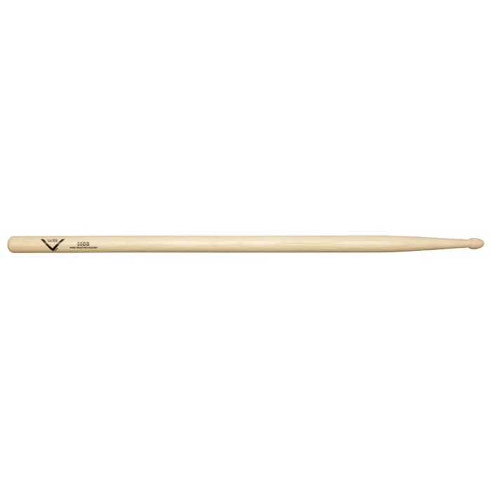 Vater 55BB Drumsticks – 5B Size, Extra Reach, Lightweight, Acorn Style Tip
