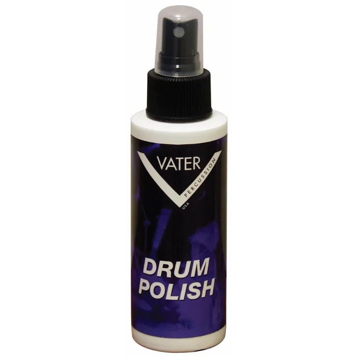 Vater Drum Polish – Carnauba Enriched Anti-Static Formula for Drum Shells