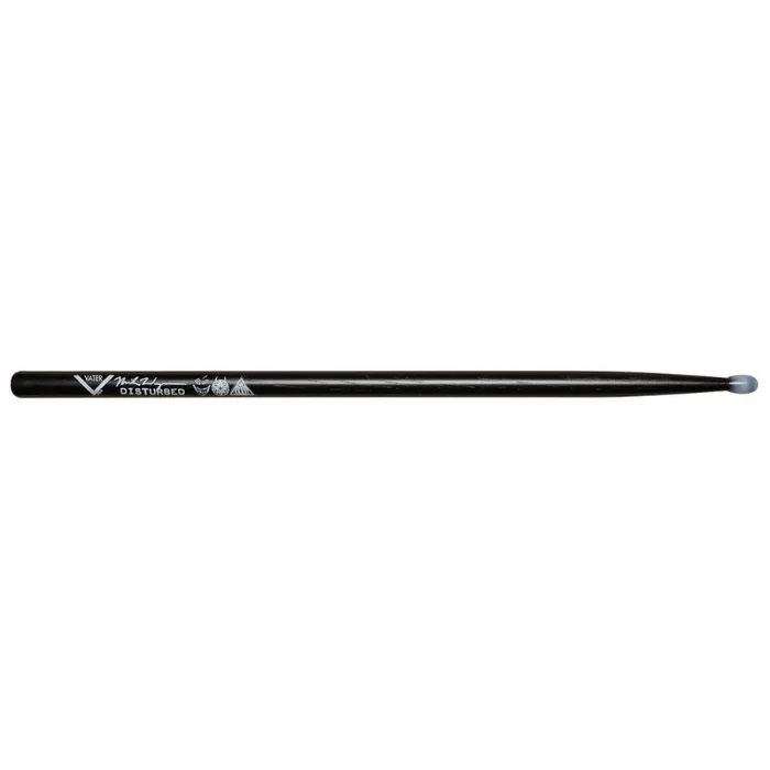 Vater Mike Wengren Model Drumsticks – 5B/2B Size, Oval Nylon Tip, Extra Length, Black Finish