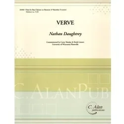 Verve – Bass Clarinet (or Bassoon) and Marimba