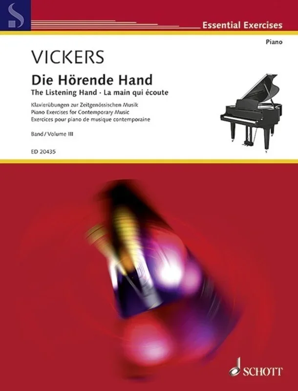 Vickers – The Listening Hand Vol 3 Piano (Softcover Book)