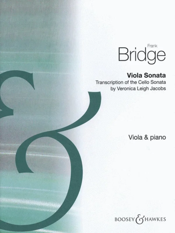 Viola Sonata (Transcr Of Cello Sonata) Vla/Piano Book