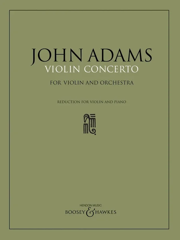 Violin Concerto John Adam Violin Piano (Softcover Book)