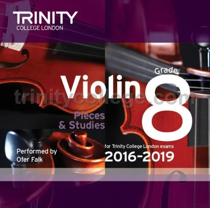 Violin Exam Pieces 2016-19 Gr 8 CD (CD Only)