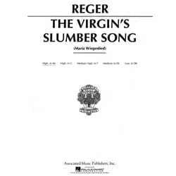 Virgin’s Slumber Song – High Voice (in A-flat) and Piano
