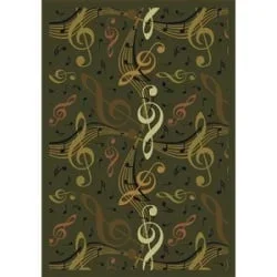 Virtuoso Carpet 3’10″x5’4″ Green