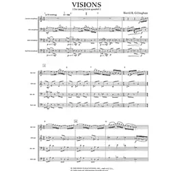 Visions – Saxophone Quartet (SATB)