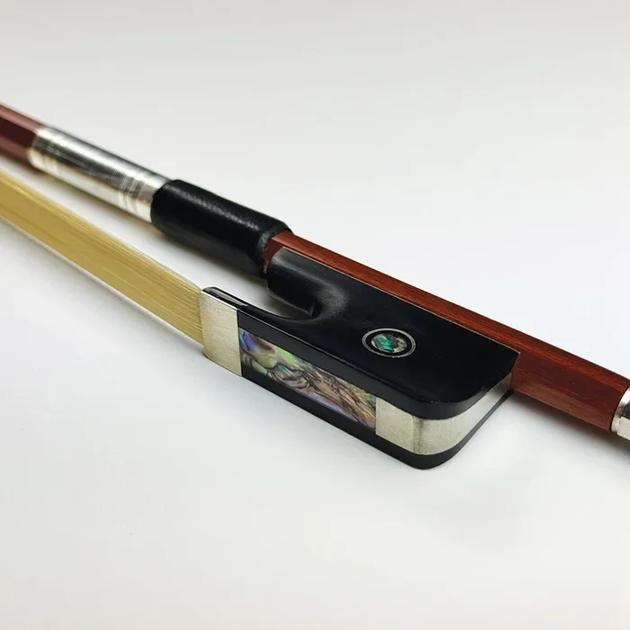 Vivo Student Plus Cello Bow 1/2 – Octagonal Brazil Wood, Ebony Frog, Horsehair