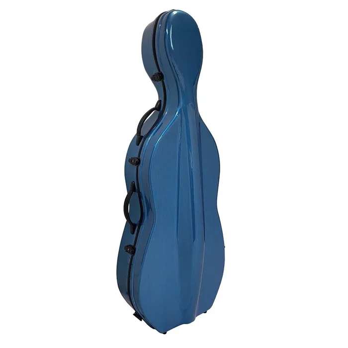 Vivo V703-44BB Polycarbonate Cello Case 4/4 – Brush Blue, Durable & Water Resistant
