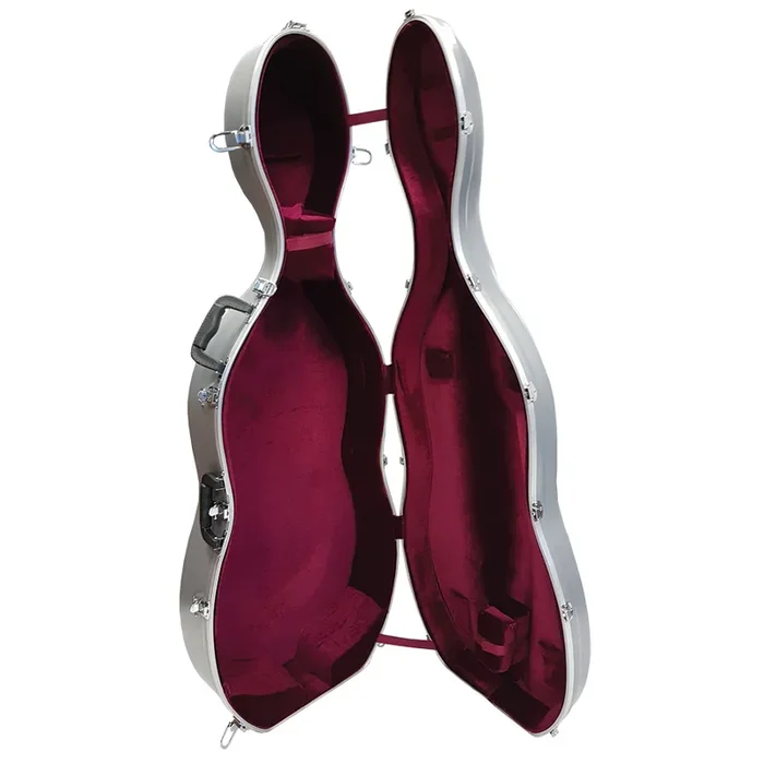 Vivo VICLO2S ABS Cello Hard Case Silver