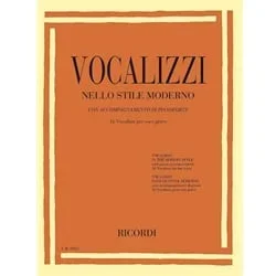 Vocalises in Modern Style: 16 Vocalises with Piano Accompaniment for Low Voice and Piano