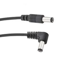 Voodoo Lab PPBAR-RS (24in) 2.1mm Straight and Right Angle Barrel Cable