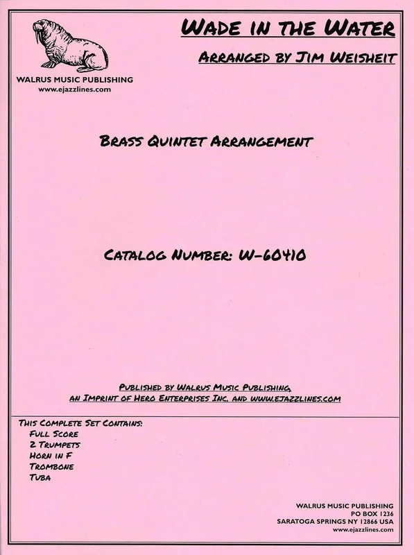 Wade in The Water (arr. for brass quintet)