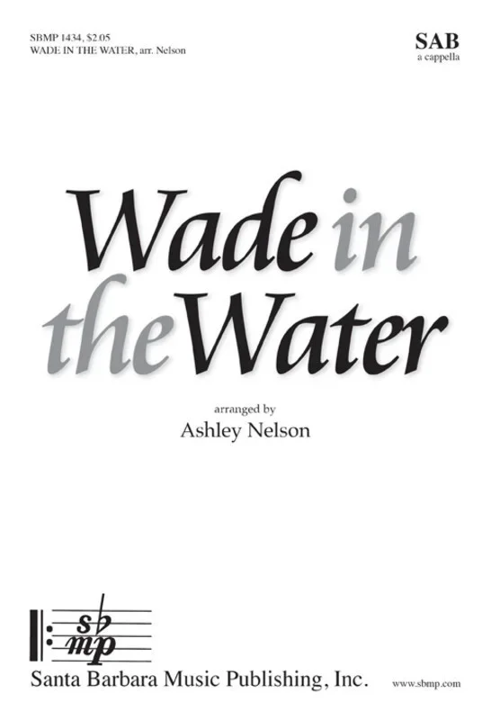 Wade In The Water SAB A Cappella (Octavo)