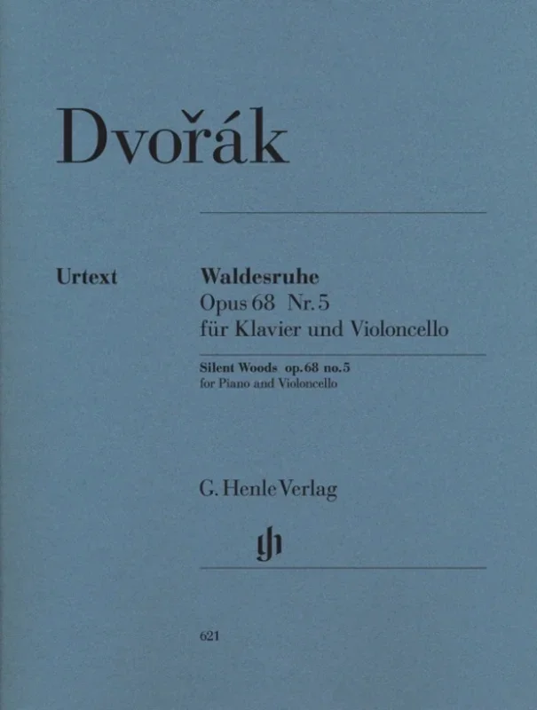 Waldesruhe Op 68 No 5 Vc/Piano Urtext (Softcover Book)