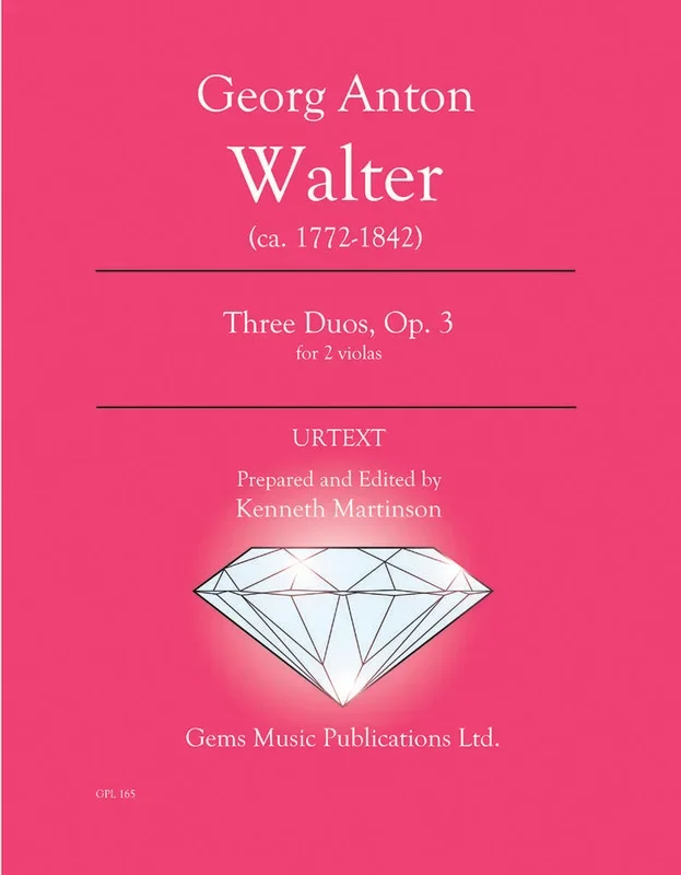 Walter: 3 Duos for Two Violas, Op. 3