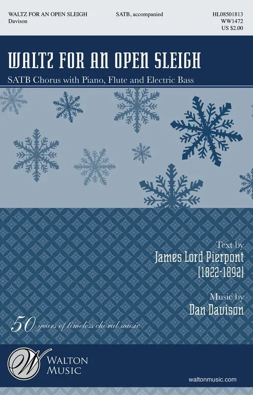 Waltz For An Open Sleigh SATB (Octavo)
