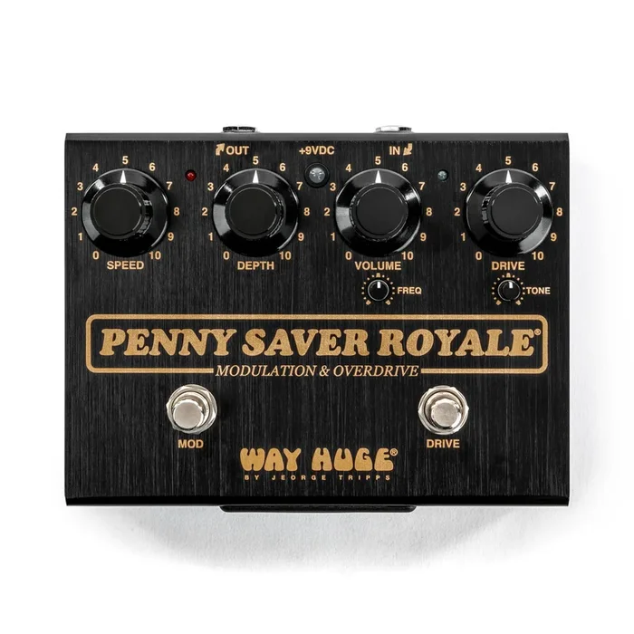 Way Huge Penny Saver Royale Modulation/Overdrive Effect Pedal