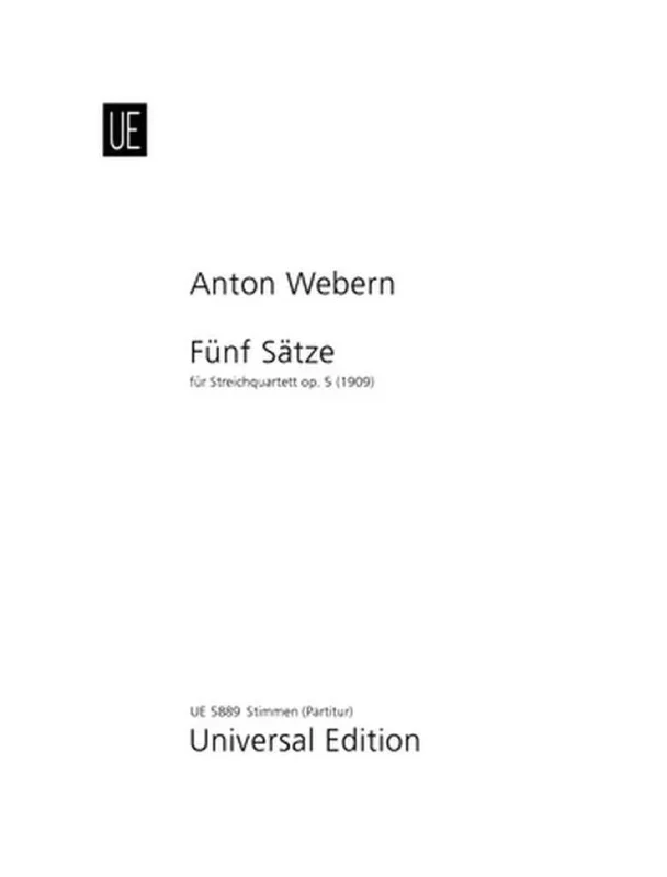 Webern: 5 Movements, Op. 5