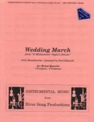 Wedding March from “Midsummer’s Night Dream” – Brass Quartet