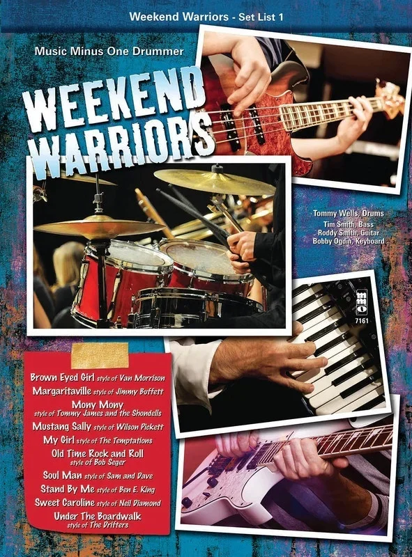 Weekend Warriors Set List 1 Drums Book/CD (Softcover Book/CD)