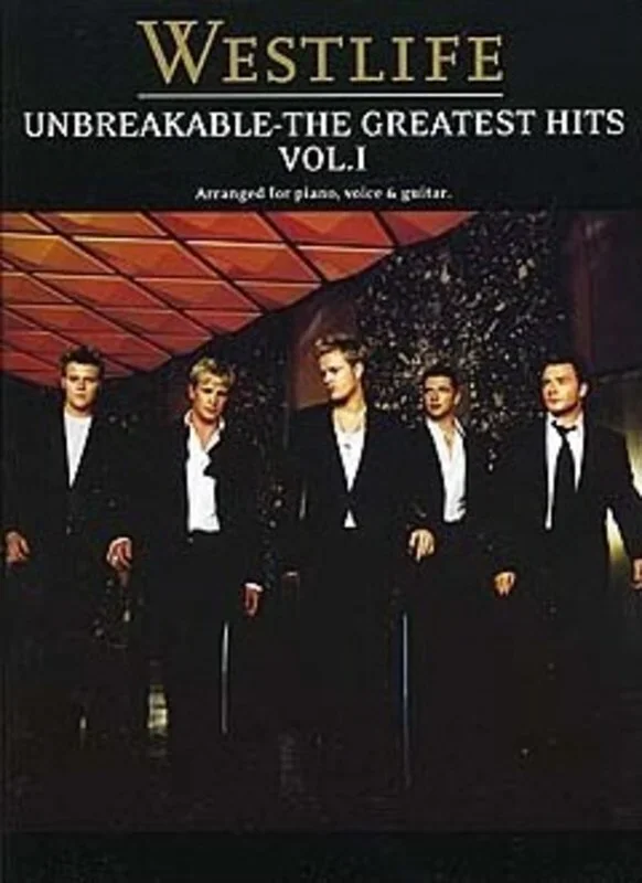 Westlife – Unbreakable The Greatest Hits Vol 1 PVG (Softcover Book)