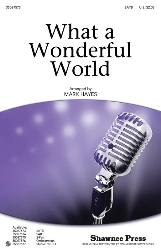 What A Wonderful World StudioTrax CD (CD Only)