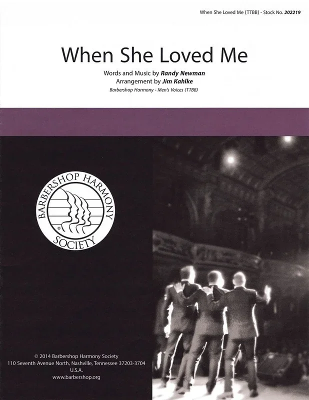 When She Loved Me TTBB (Octavo)