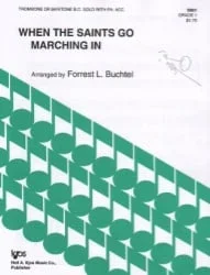 When The Saints Go Marching In – Trombone (or Baritone) and Piano