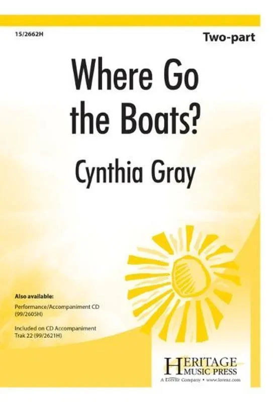 Where Go The Boats? 2 Part (Octavo)