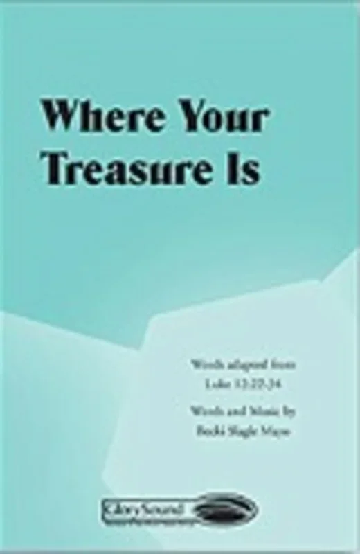 Where Your Treasure Is 2-Part Flute Book