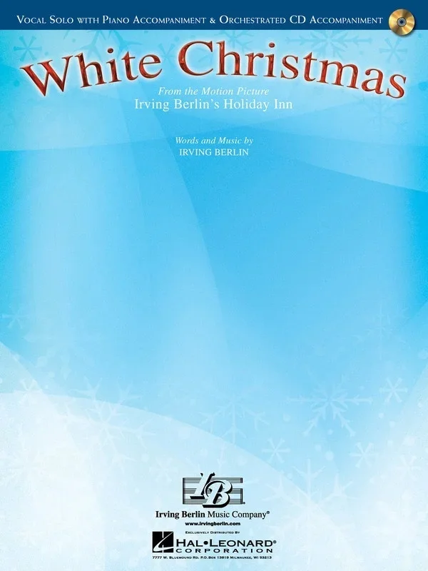White Christmas S/S PVG With CD Accompaniment (Softcover Book/CD)