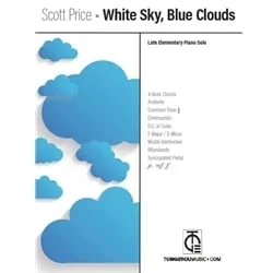 White Sky, Blue Clouds – Piano Teaching Piece