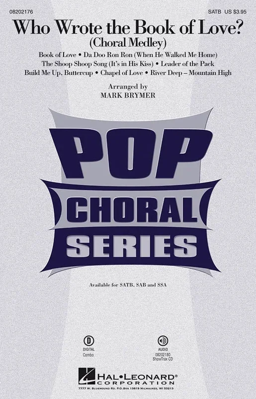 Who Wrote The Book Of Love Medley SAB (Octavo)