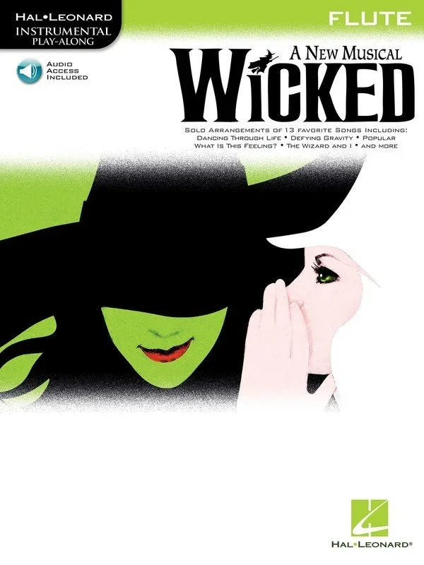 Wicked A New Musical Flute Book/CD (Softcover Book/CD)